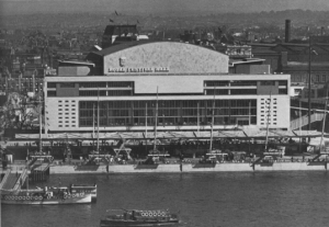 The RFH in 1951 during the Festival